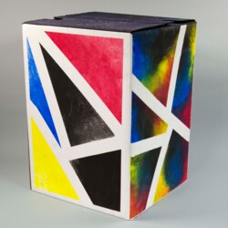 Hocker in Anlehnung an das Bauhaus