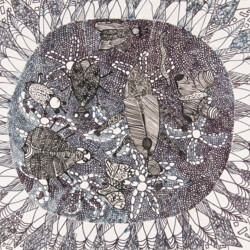 Insekten auf einer Blüte