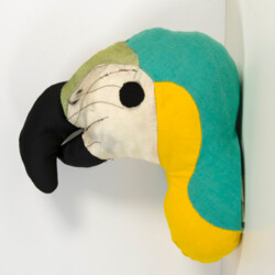 Tock, tock, tock   -   Vogelköpfe als Wandtrophäen