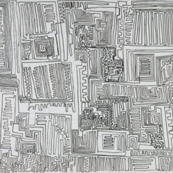 Abstraktes Labyrinth