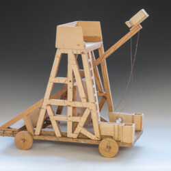 Mittelalterliches Schießgerät: Wurfmaschine