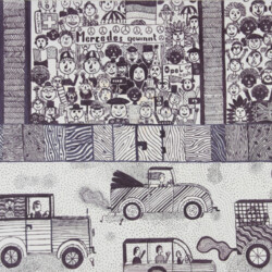 Zuschauer beim Autorennen