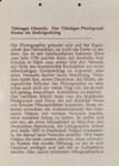 Tübinger Ansichten in Photographie und Siebdruck von 1864 bis 1994