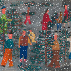 Weihnachtsbaumverkauf