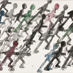 Kartonstempel: Läufer