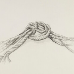 Verknotetes Seil
