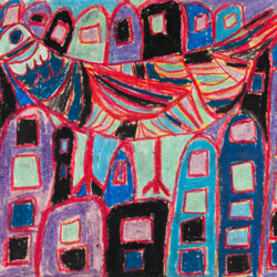 Ein Vogel in der Stadt