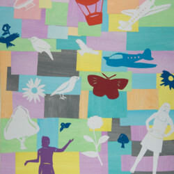 Tapete für ein Jugendzimmer