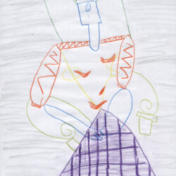 Picasso: Zeichnen nach einer Vorlage