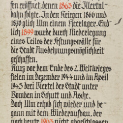 Schriftblatt