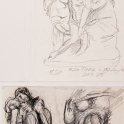 Michelangelo: Studien nach Skulpturen