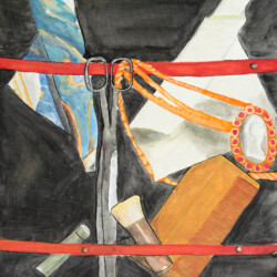 van Hoogstraten: Stillleben an einem Steckbrett