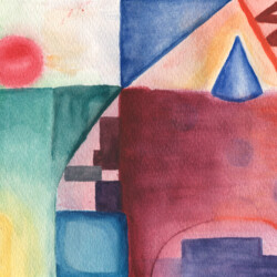 Geometrische und geschwungene Formen