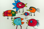 "Birds" nach Hans Langner