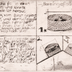 Textillustration - Äsop