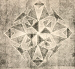 Kartondruck - Geometrische Formen