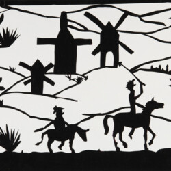 Reiter in der Landschaft