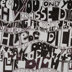 Dekoratives Schriftblatt