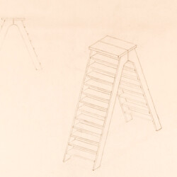 Parallelperspektive: Bockleiter