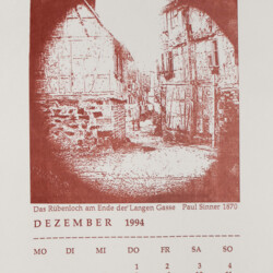 Tübinger Ansichten in Photographie und Siebdruck von 1864 bis 1994