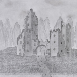 Perspektive mit 2 Fluchtpunkten: Natur und Kultur