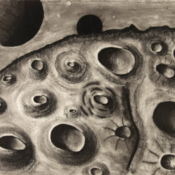 Landschaft: Kraterlandschaft