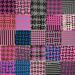 Großes Webbild aus Papier