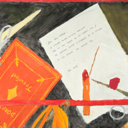 van Hoogstraten: Stillleben an einem Steckbrett