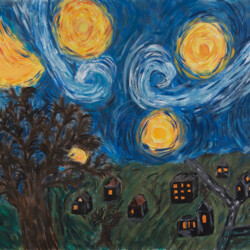 Vincent van Gogh: Sternennacht