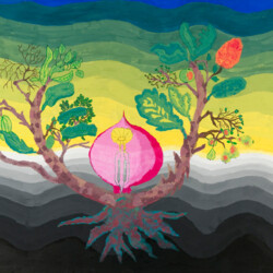 Surrealistische Pflanze