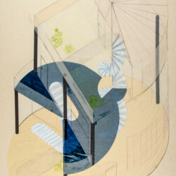 Grundriss-Isometrie: Gebäude