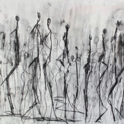 Zeichnen mit verlängertem Arm