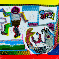 Komposition nach Keith Haring