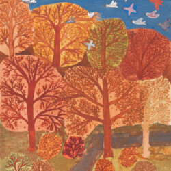 Jahreszeit Herbst: Herbstwald