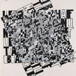 Buchstabenbild: "Miteinander"