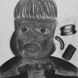 Person: Ein Dicker bei seiner Lieblingsbeschäftigung