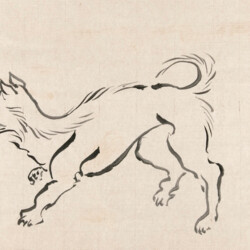 Klassische japanische Kunst: Grundübung