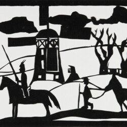 Reiter in der Landschaft