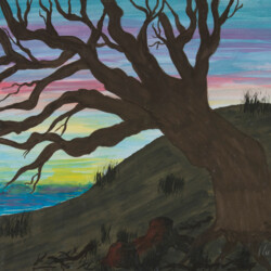 Landschaft nach einer Bildbeschreibung