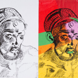 Umwandeln einer Bildvorlage: Porträt