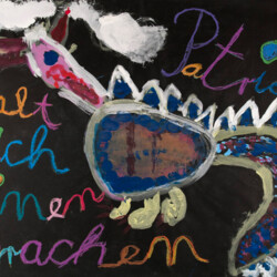 Geschichte: Hanno malt sich einen Drachen