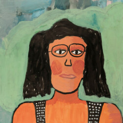 Expressives Porträt