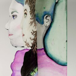 EIn Objekt- verschiedene Seiten