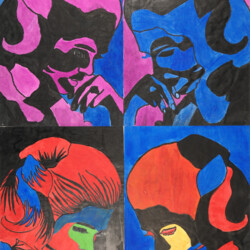 Verfremdung eines Werbebildes