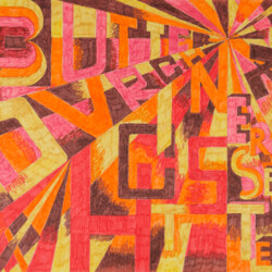 Plakative Schriftgestaltung