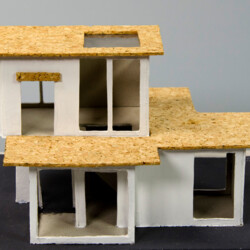 Moderne Wohnbausiedlung