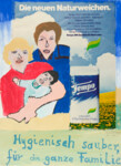 Visuelle Kommunikation - Glückliche Familie in der Werbung