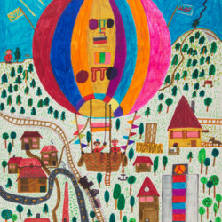 Heißluftballonfahrt