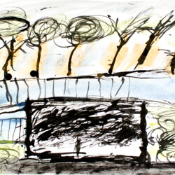 Zeichnung nach Handyfoto