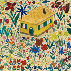 Haus im Blumengarten